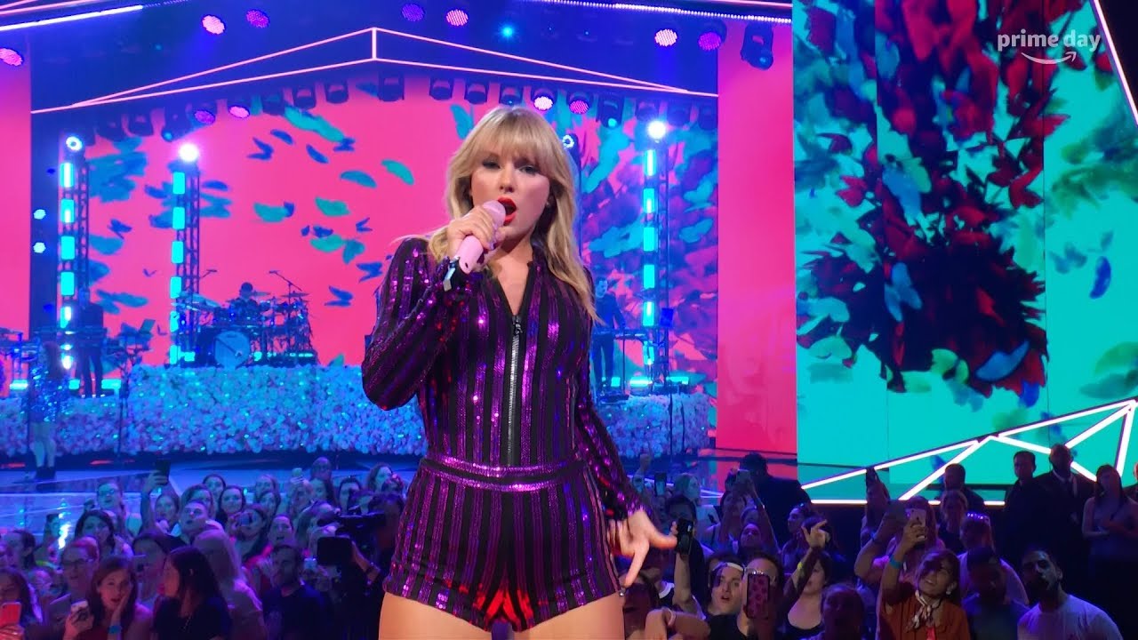Taylor Swift Live At Amazon Prime Day 2019 دانلود اجرای زنده